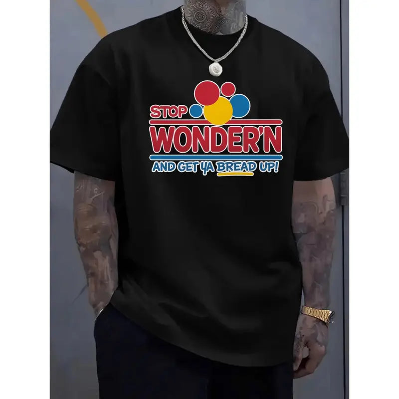 The Hustler's "Wonder": Get Your Bread Up Parody Graphic Tee