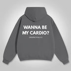 Sassy & Smooth: The "Wanna Be My Cardio? (Respectfully)" Funny Graphic Hoodie