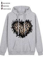 Distressed Leopard Heart Hoodie for Western Streetwear and Cozy Casual Outfits