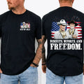 Patriot Grit: Funny Lonesome Dove "Biscuits, Whores & Freedom" 4th of July Tee