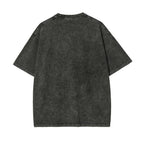 "Love The Unloved" Vintage Washed Insect Graphic Tee - Oversized Quirky Bug Lover Streetwear