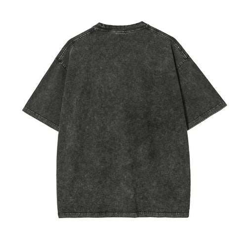 "Love The Unloved" Vintage Washed Insect Graphic Tee - Oversized Quirky Bug Lover Streetwear