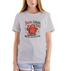 Pure Chaos: "Solid Liquid Or Gas" Hilarious Graphic Cotton T-Shirt