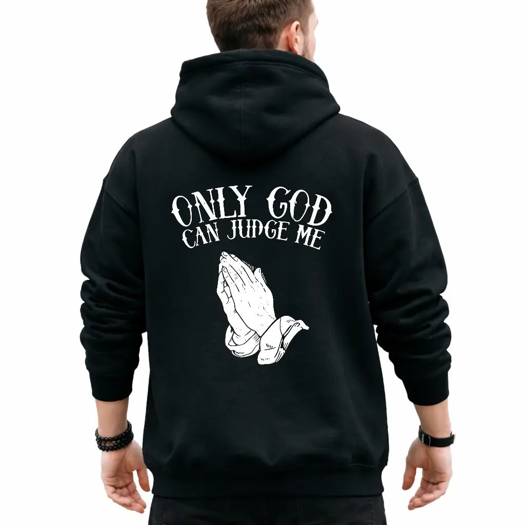 Unapologetic Faith: The "Only God Can Judge Me" Oversized Urban Tee