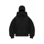 Men’s Balaclava Zip Hoodie for Winter Sports Streetwear and Cold Weather Training