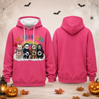 Scare Bears Halloween Graphic Hoodie for Cute Horror Fall Casual Outfits