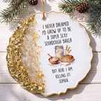Funny Sourdough Baker Resin Ornament, Gift For Baking Lovers - 2