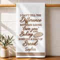 I Can't Tell The Difference, Personalized Kitchen Towel, Gift For Baking Lovers - 1
