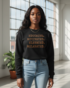 Black History Month Crewneck, Black Girl Magic Sweater, Melanin Pride Shirt