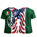 Mexico USA Dual Heritage Soccer Jersey for Game Day Fans
