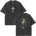 Christian Jesus Crown Graphic Tee for Faith Inspired Streetwear and Easter Outfits