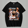 Vintage New York Hoops Graphic T-Shirt for Basketball Fans and Streetwear