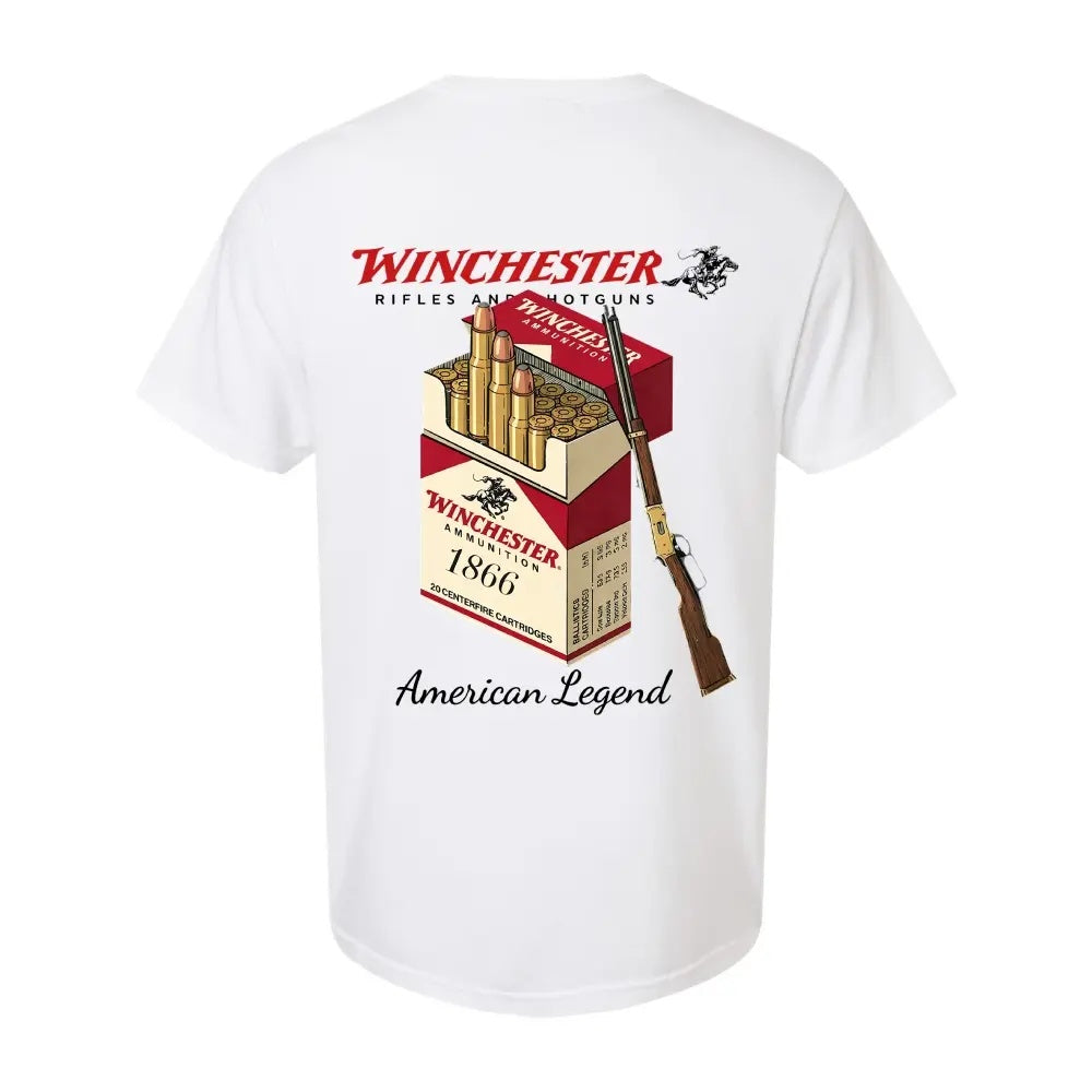 Winchester "American Legend" 1866 Vintage Ammo Box Graphic Tee