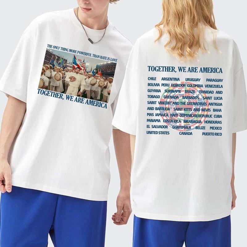 "Together, We Are America" Double-Sided Graphic Sweatshirt