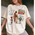 Christian Friendship Graphic Tee with Retro Storybook Artwork for Faith Inspired Outfits
