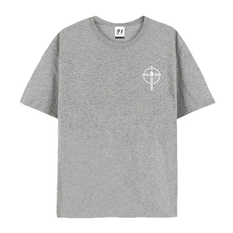 Saved By The Blood Christian Graphic Tee for Faith Streetwear and Everyday Wear