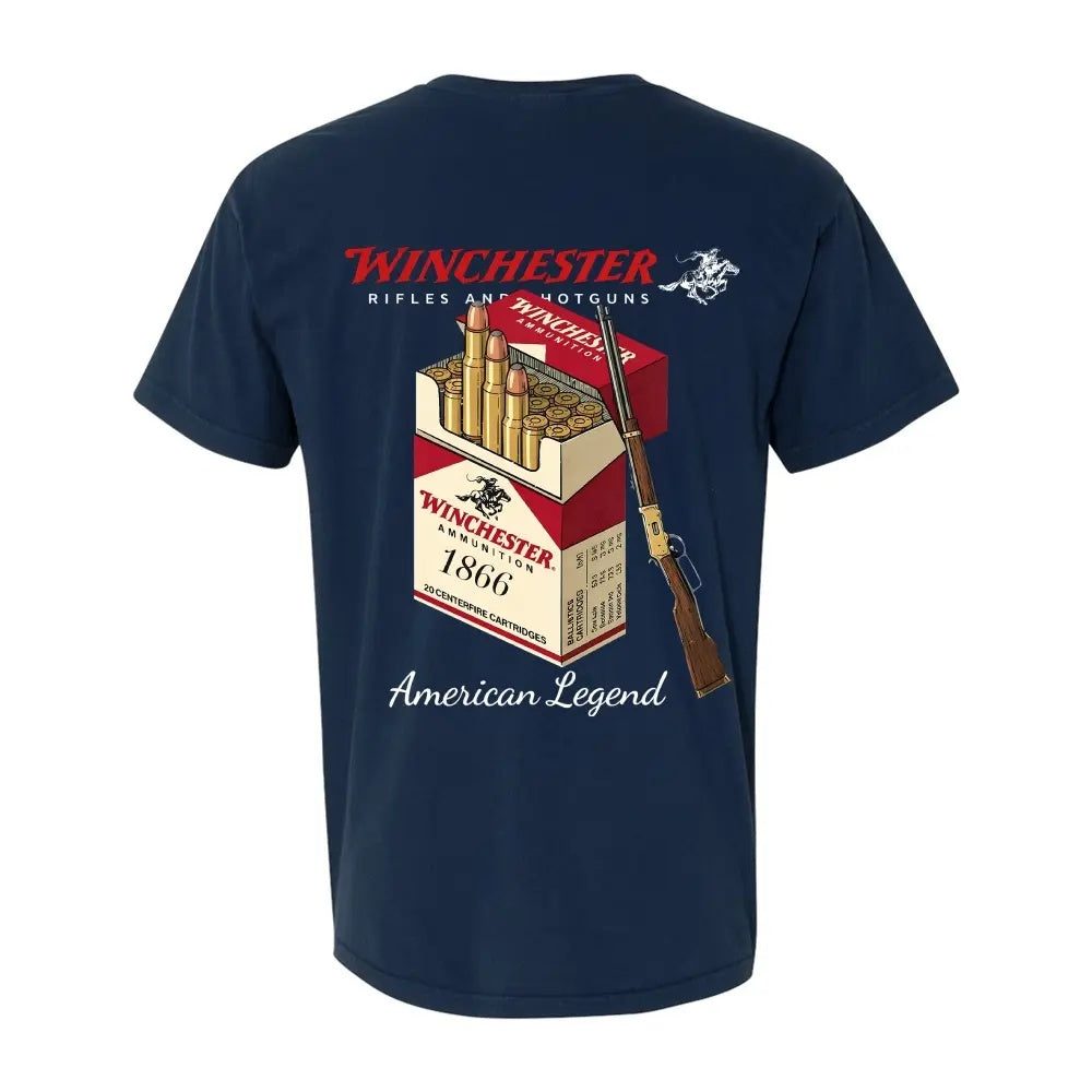Winchester "American Legend" 1866 Vintage Ammo Box Graphic Tee