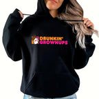 Drunkin’ Grownups Shirt | Viral Funny Adult Drinking T-Shirt