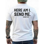 Here Am I Send Me Isaiah 6:8 Christian Faith T-Shirt