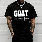 Higher Ground: "GOAT - God Over All Things" Urban Faith Tee