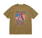 Funny Patriotic Firework Quote T-Shirt for Fourth of July Parties