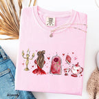 Fairy Tale Valentine Graphic Tee,  Girly Aesthetic Girls Trip Tee
