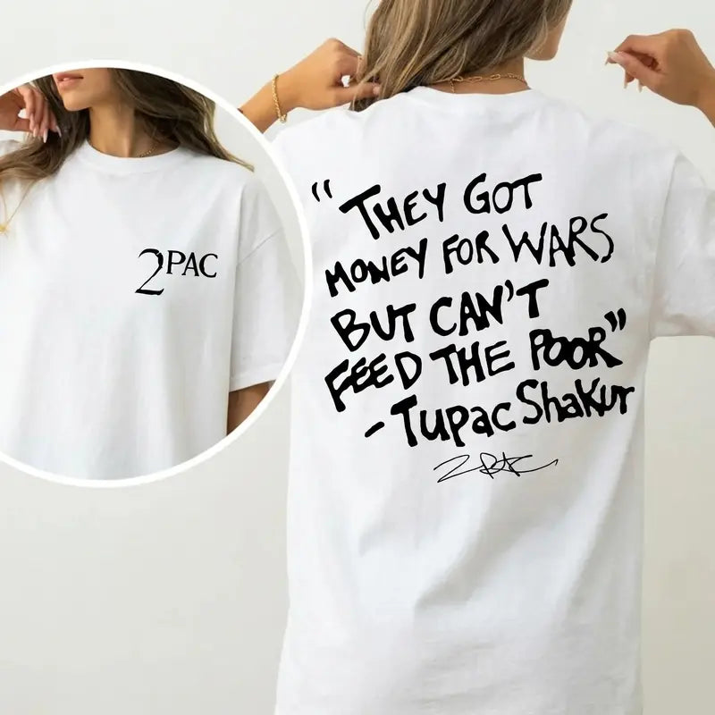 Vintage Hip Hop Quote Graphic Tee for Rap Fans and Streetwear Outfits