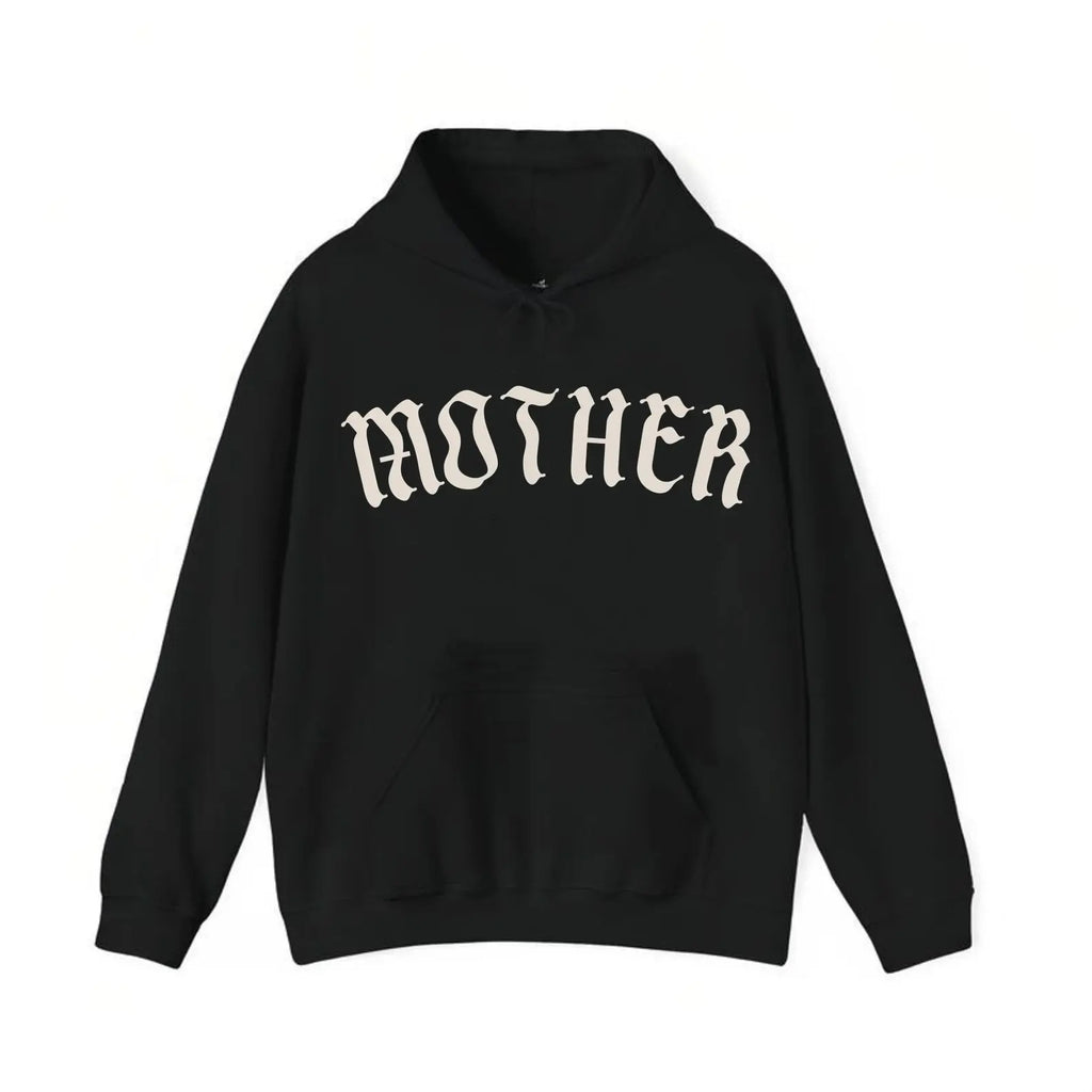 Gothic "MOTHER" Old English Graphic Tee - Edgy Alternative Streetwear for the Unconventional Mom