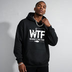 Men's Funny Fishing Graphic Hoodie | Durable Cotton Blend Pullover for Outdoor Casual
