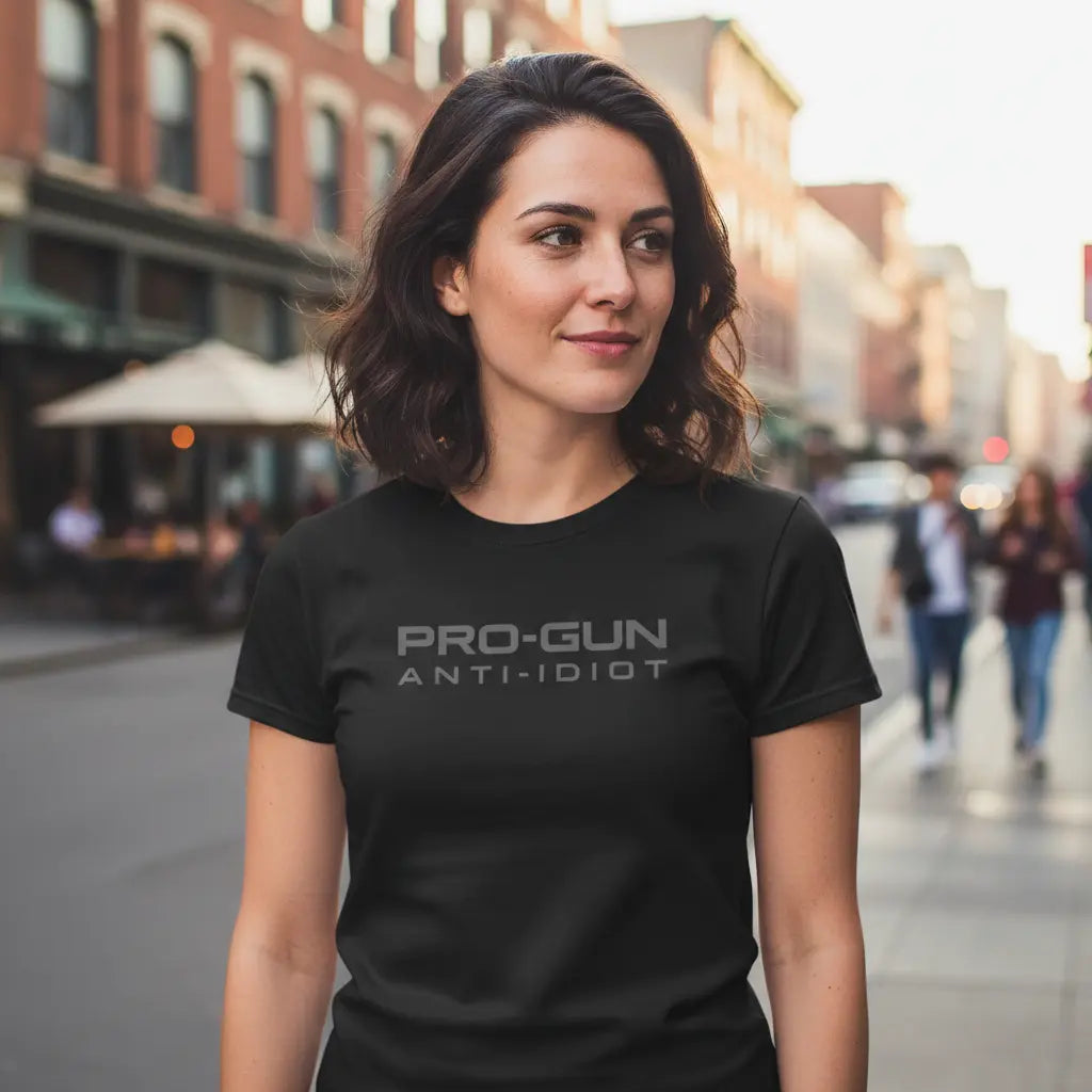 "Wear Your Rights" Pro-Gun Anti-Idiot Graphic Tee - Tactical 2A Supporter Statement Streetwear