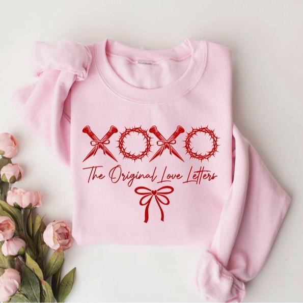 XOXO The Original Love Letters Sweatshirt, Bible Verse SweatShirt, , XOXO Sweater