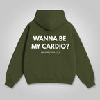 Sassy & Smooth: The "Wanna Be My Cardio? (Respectfully)" Funny Graphic Hoodie