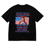 Funny Patriotic Firework Quote T-Shirt for Fourth of July Parties
