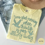 Heavenly Hope: "I'll Fly Away" Gospel Hymn Comfort Colors Tee