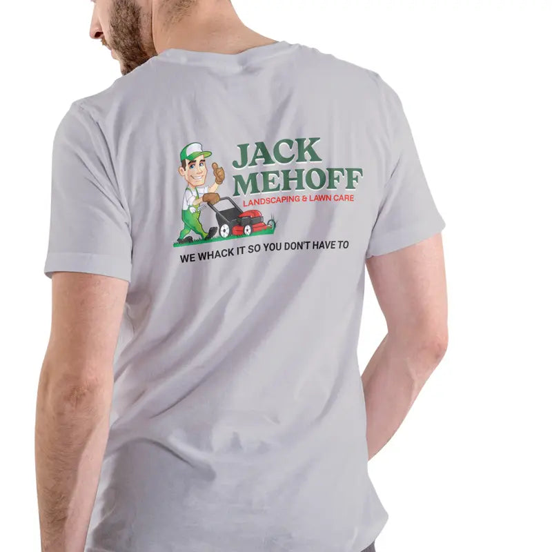 Pure Pun-ishment: Jack Mehoff "We Whack It" Lawn Care Tee
