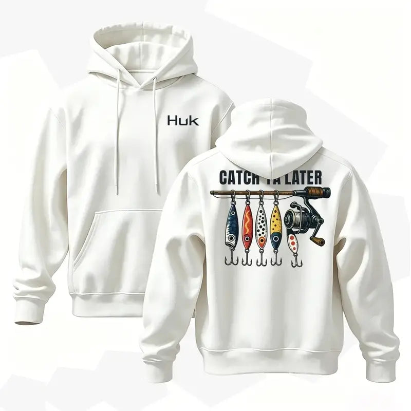 Vintage Fishing Graphic Hoodie for Outdoor Anglers and Casual Streetwear Outfits