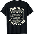 Funny Ouija Board Dad Humor Graphic Tee for Father's Day Casual Streetwear
