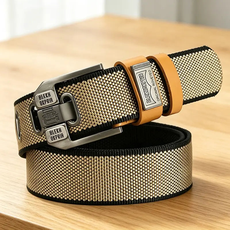 Adjustable Buckle Belt for Casual Business Outfits and Everyday Waist Styling