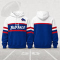 Retro Buffalo Football Hoodie for Game Day Fans and Streetwear Outfits
