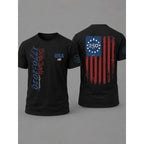 1776–2026 America 250th Anniversary Flag Graphic T-Shirt for Patriotic Celebrations