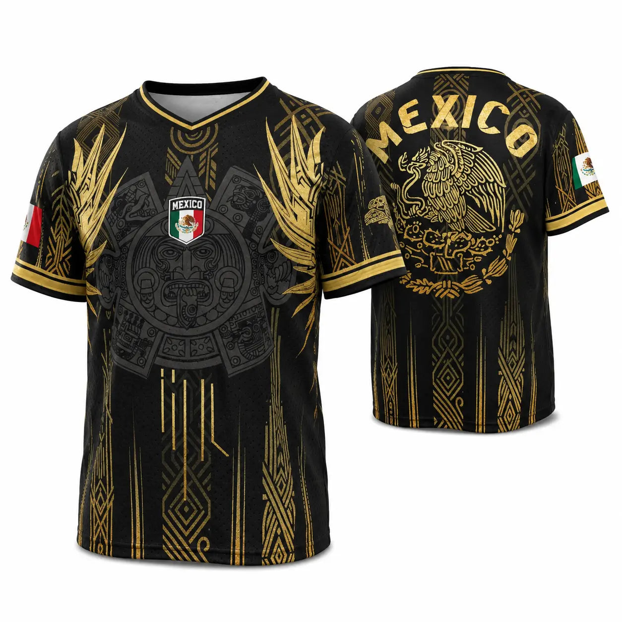 Aztec Heritage Mexico Soccer Jersey for Fans, Game Day & World Cup
