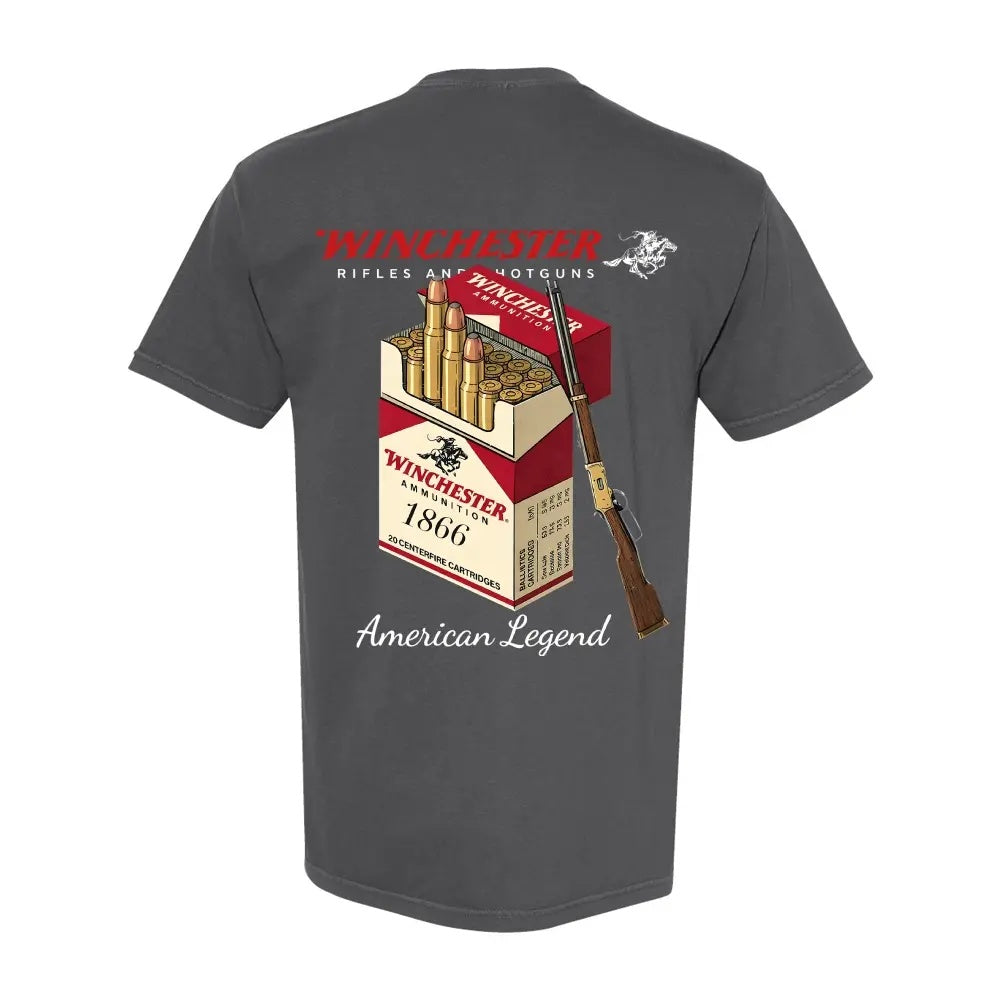 Winchester "American Legend" 1866 Vintage Ammo Box Graphic Tee